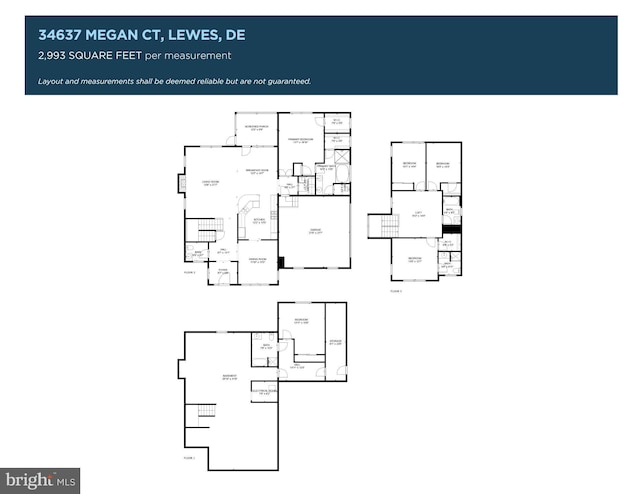 34637 Megan Ct, Lewes, DE 19958 - home floor plan