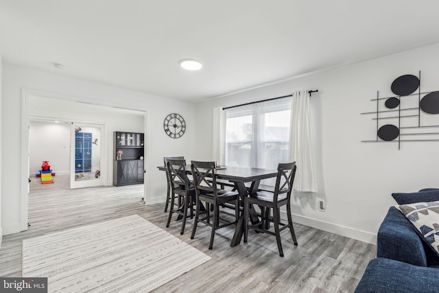 76 Torrington Ln, Willingboro, NJ 08046 - dining room with wood finished floors and baseboards