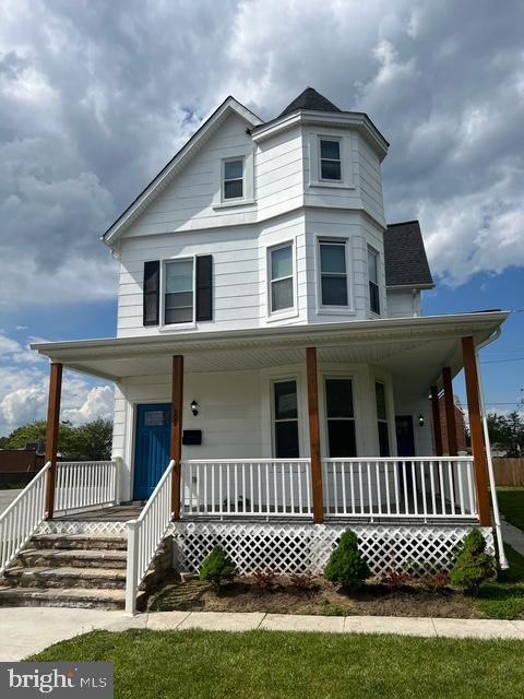 508 Harwood Ave, Baltimore, MD 21212 - view of front facade featuring covered porch