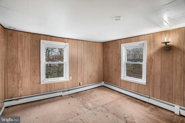 611 S New York Rd, Absecon, NJ 08205 - unfurnished room featuring wooden walls