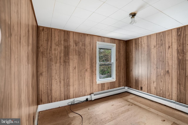 611 S New York Rd, Absecon, NJ 08205 - unfurnished room featuring wooden walls