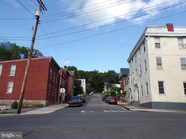 217-219 Union St, Cumberland, MD 21502 - view of asphalt street featuring sidewalks, curbs, and traffic signs