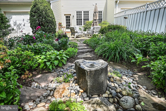 20337 Charter Oak Dr, Ashburn, VA 20147 - view of yard with a patio