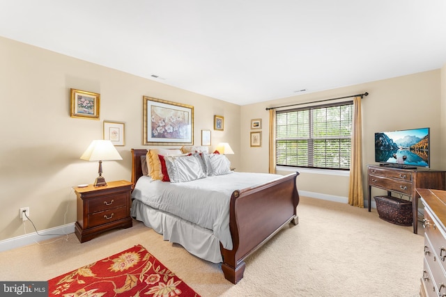 310 Windsor Rd, Mullica Hill, NJ 08062 - bedroom featuring baseboards and light carpet
