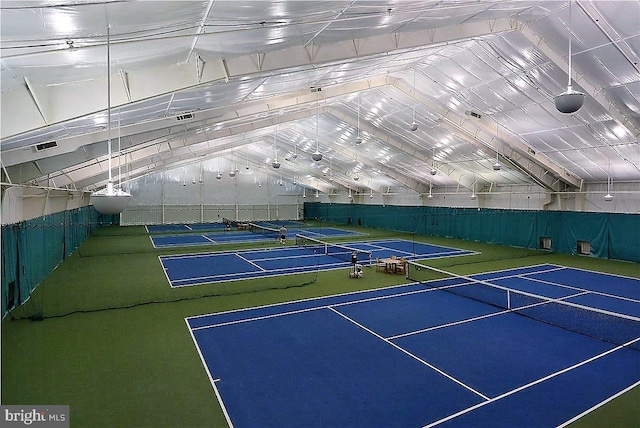 605 Chesapeake House Rd Unit 605N, Bethany Beach, DE 19930 - view of tennis court with community basketball court