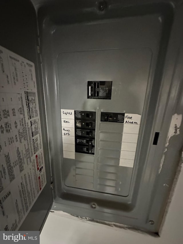1844 W Master St, Philadelphia, PA 19121 - utility room featuring electric panel