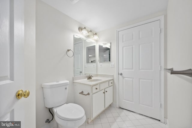 3830 9th St N Unit 110W, Arlington, VA 22203 - bathroom with vanity and tile patterned flooring