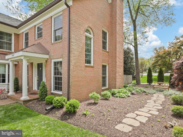 7287 Evans Mill Rd, Mclean, VA 22101 - view of home's exterior with brick siding