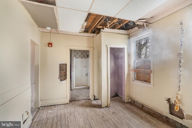 615 S New York Rd, Absecon, NJ 08205 - unfurnished room with hardwood / wood-style floors and a smoke detector