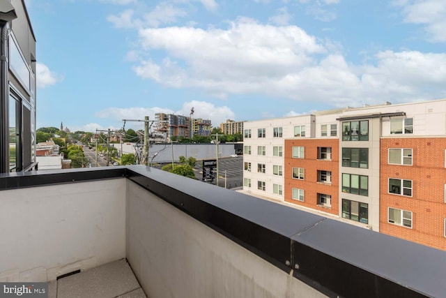 2310 4th St NE Unit 22, Washington, DC 20002 - balcony featuring a city view