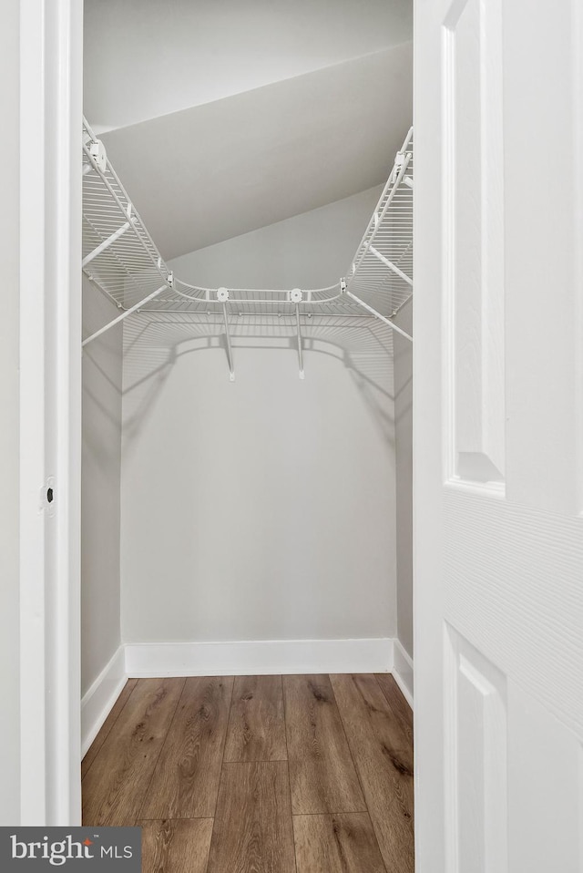 212 Oakwood St SE Unit B5, Washington, DC 20032 - walk in closet with wood finished floors