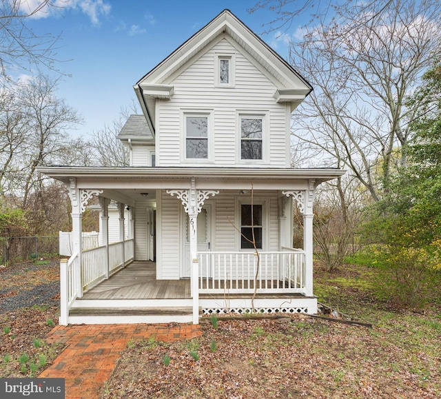 611-615 S New York Rd, Absecon, NJ 08205 - view of front facade featuring covered porch