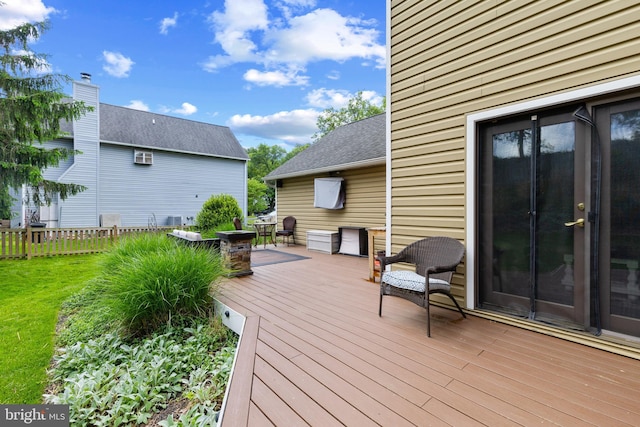8 Pheasant Run Ct, Lutherville Timonium, MD 21093 - view of deck