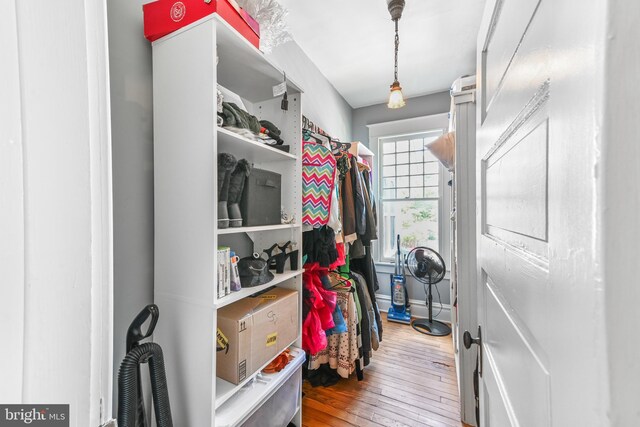 714 W St, Laurel, DE 19956 - spacious closet featuring wood-type flooring