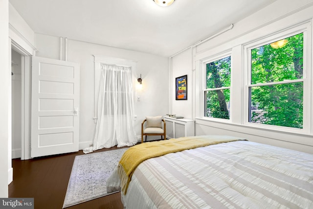 46 Murray Ave, Annapolis, MD 21401 - bedroom featuring dark wood-style floors