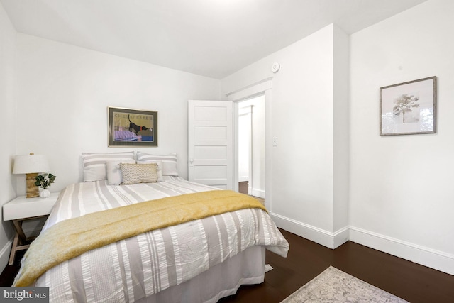 46 Murray Ave, Annapolis, MD 21401 - bedroom featuring baseboards and wood finished floors
