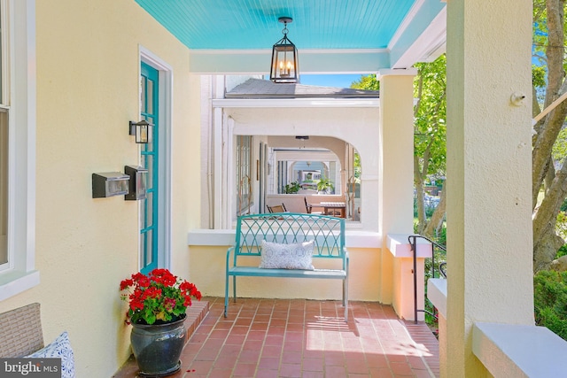 46 Murray Ave, Annapolis, MD 21401 - view of patio with a porch
