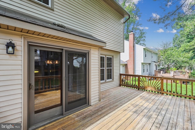 10007 Marshall Pond Rd, Burke, VA 22015 - view of deck