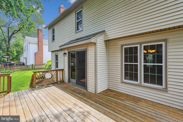 10007 Marshall Pond Rd, Burke, VA 22015 - view of wooden terrace