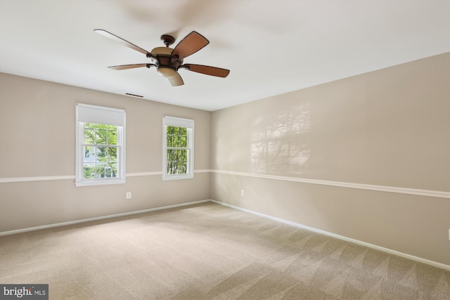 10007 Marshall Pond Rd, Burke, VA 22015 - carpeted spare room featuring baseboards and ceiling fan