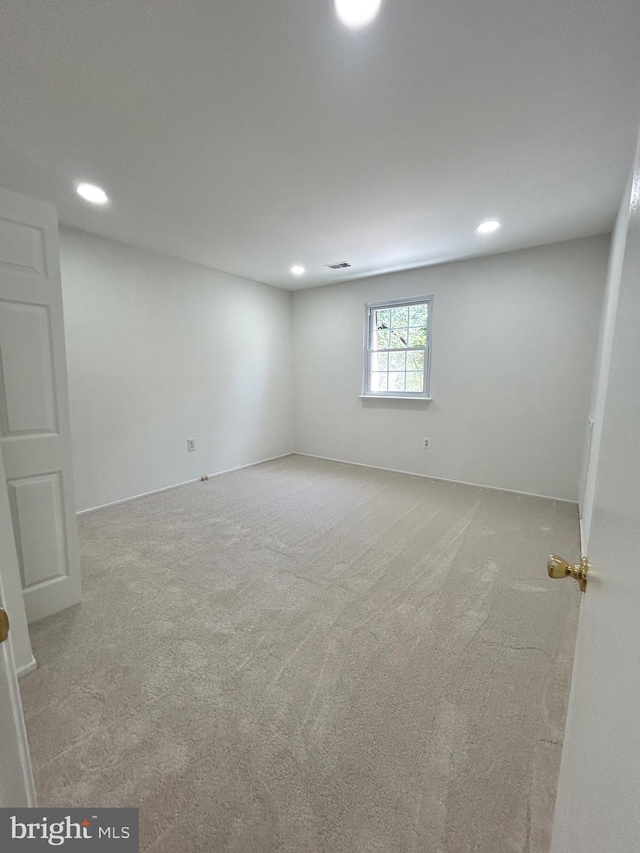 8524 Betterton Ct, Vienna, VA 22182 - spare room with recessed lighting and carpet flooring