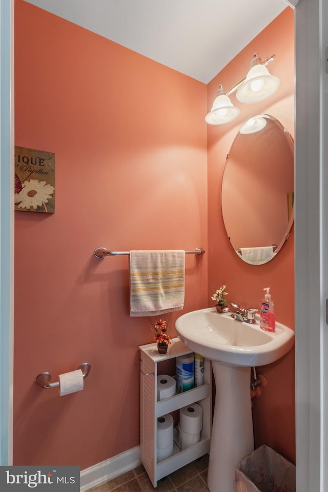 7163 Deep Falls Way Unit 139, Elkridge, MD 21075 - bathroom with tile patterned flooring and baseboards