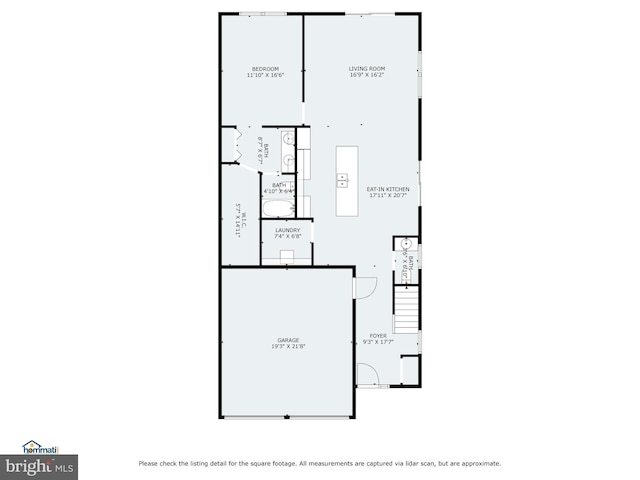 1500A Embassy, Harrisburg, PA 17109 - floor plan / room layout