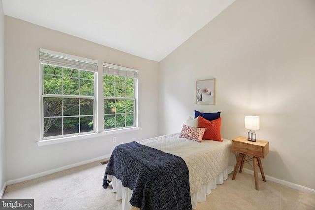 14321 Long Channel Dr, Germantown, MD 20874 - carpeted bedroom with baseboards and lofted ceiling