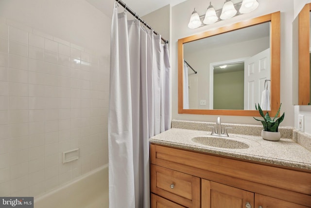 14321 Long Channel Dr, Germantown, MD 20874 - full bath featuring vanity and shower / bath combination with curtain