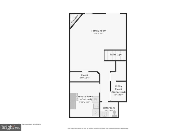 14321 Long Channel Dr, Germantown, MD 20874 - view of home floor plan