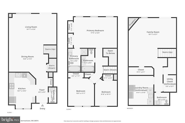 14321 Long Channel Dr, Germantown, MD 20874 - view of home floor plan