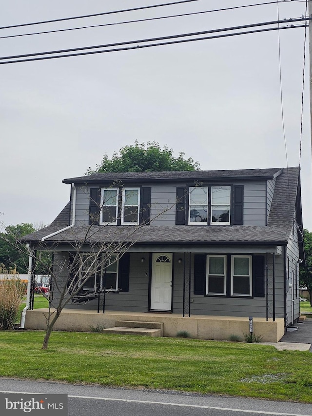 10992 Roxbury Rd, Orrstown, PA 17244 - view of front of home featuring a front lawn and a shingled roof