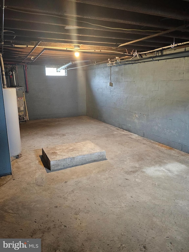10992 Roxbury Rd, Orrstown, PA 17244 - below grade area with water heater