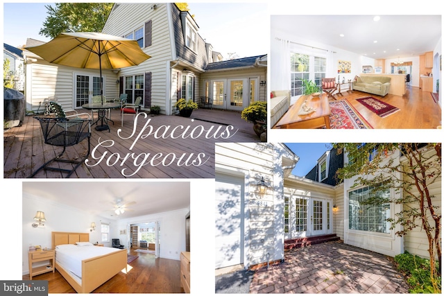 9841 Meadowcroft Ln, Montgomery Village, MD 20886 - view of marketing collateral with multiple images