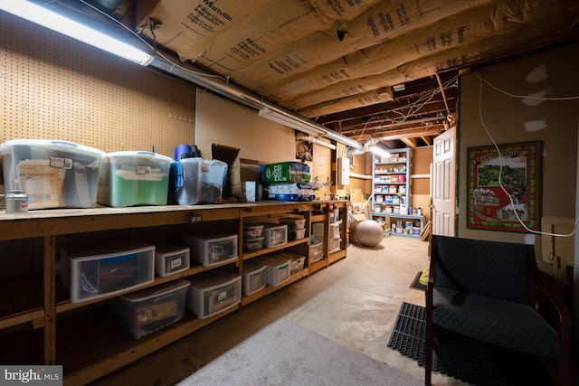 9841 Meadowcroft Ln, Montgomery Village, MD 20886 - view of unfinished below grade area