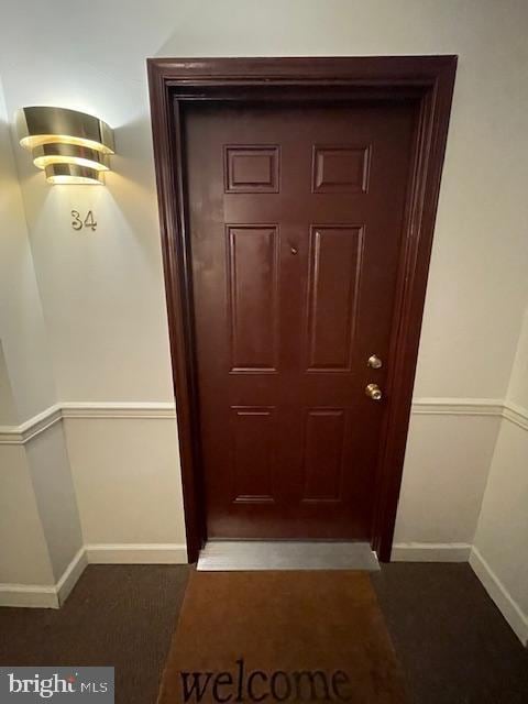 view of entrance to property