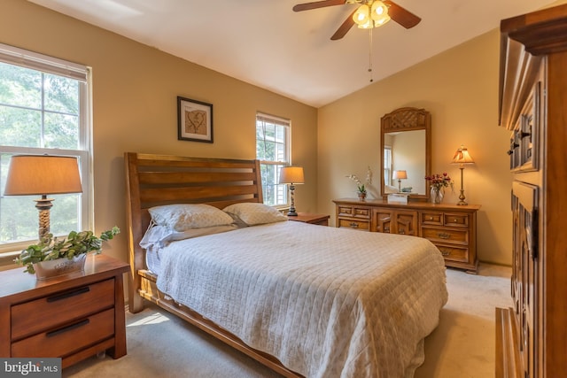 17 Pilgrim Ct, Ewing, NJ 08628 - bedroom featuring light colored carpet and vaulted ceiling