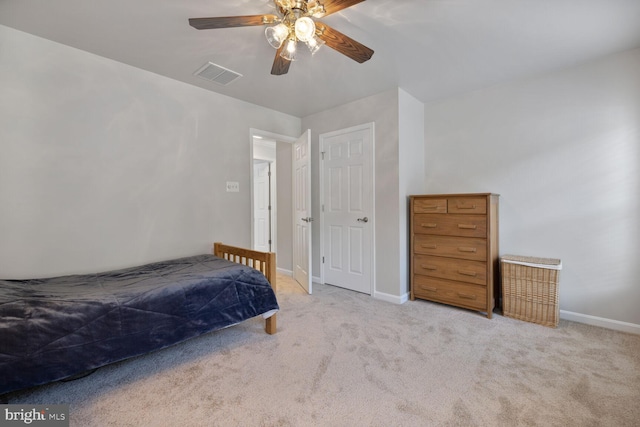 1839 Disney Estates Cir, Severn, MD 21144 - bedroom featuring carpet and a ceiling fan