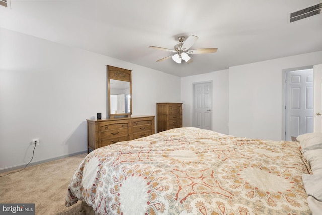 1839 Disney Estates Cir, Severn, MD 21144 - carpeted bedroom featuring baseboards and a ceiling fan