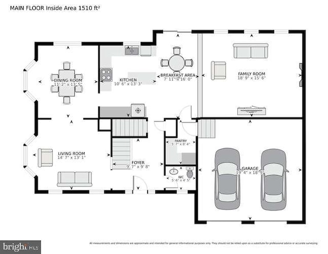 1839 Disney Estates Cir, Severn, MD 21144 - view of home floor plan