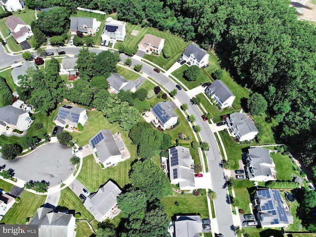 1839 Disney Estates Cir, Severn, MD 21144 - aerial overview of property's location with nearby suburban area