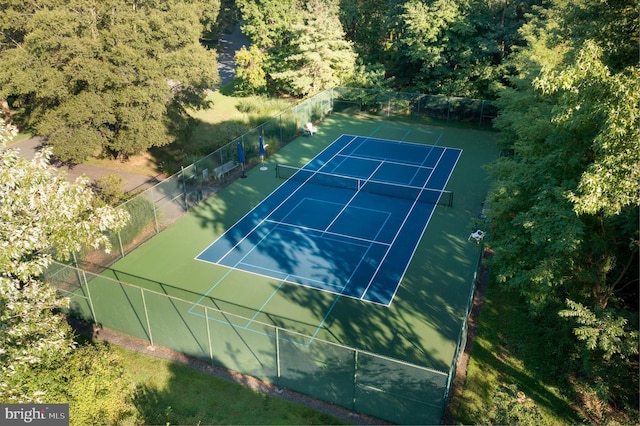 1241 Cherry Tree Ln, Annapolis, MD 21403 - view of tennis court