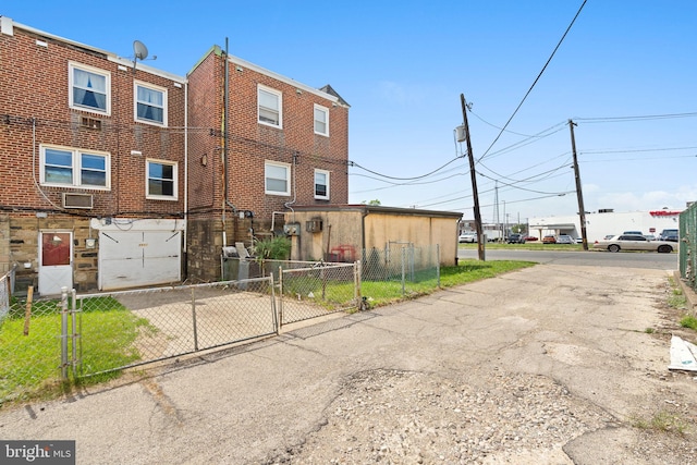 6602 Revere St, Philadelphia, PA 19149 - view of asphalt road with a gate