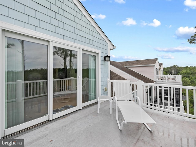 32561 Heron Cir Unit 13, Bethany Beach, DE 19930 - view of patio featuring a balcony