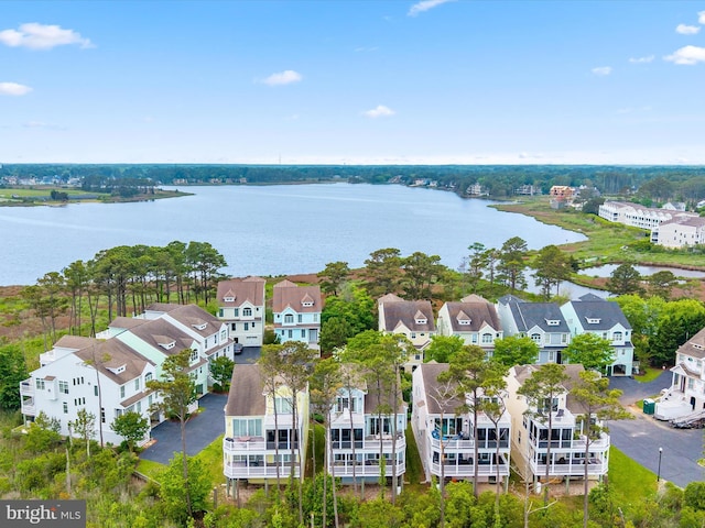 32561 Heron Cir Unit 13, Bethany Beach, DE 19930 - aerial perspective of suburban area with a nearby body of water