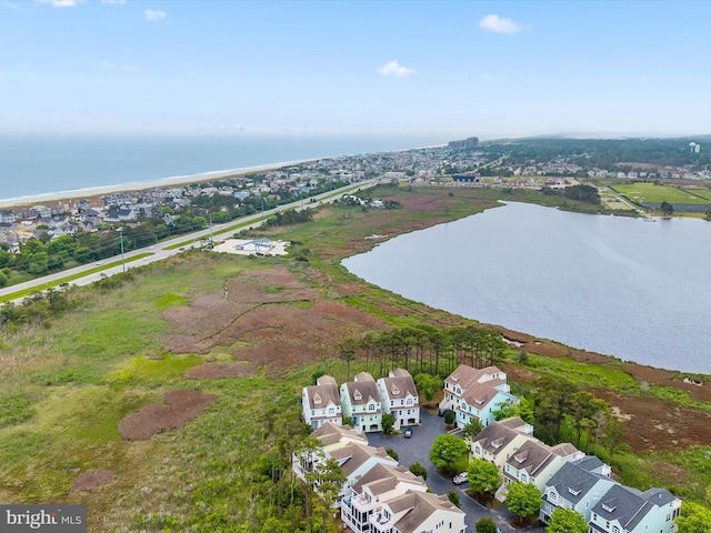 32561 Heron Cir Unit 13, Bethany Beach, DE 19930 - aerial view of property and surrounding area with a nearby body of water and nearby suburban area
