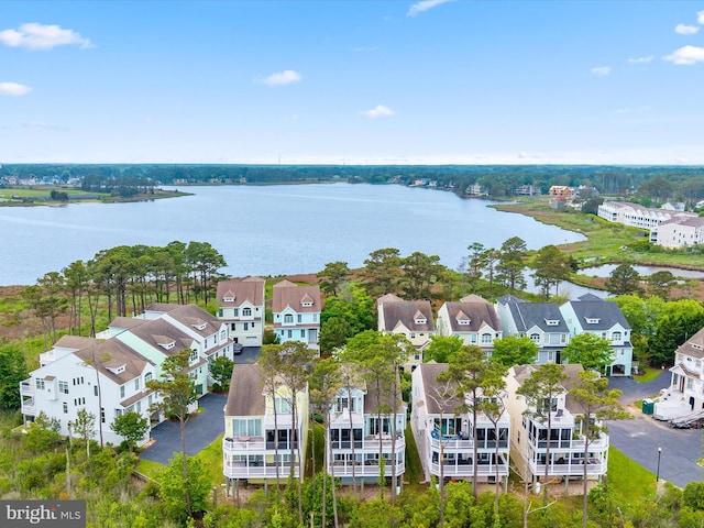32561 Heron Cir Unit 13, Bethany Beach, DE 19930 - aerial view of residential area with a large body of water