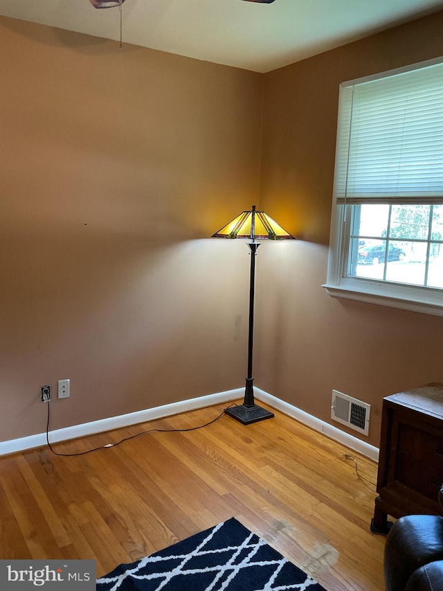 2817 Ontario Ave, Baltimore, MD 21234 - detailed view of baseboards and wood finished floors
