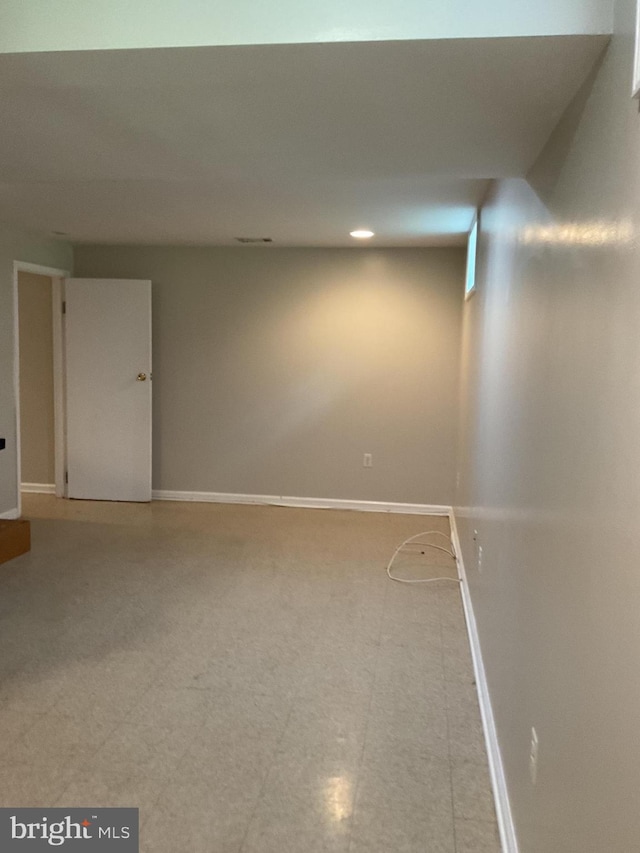 2817 Ontario Ave, Baltimore, MD 21234 - empty room featuring baseboards and recessed lighting