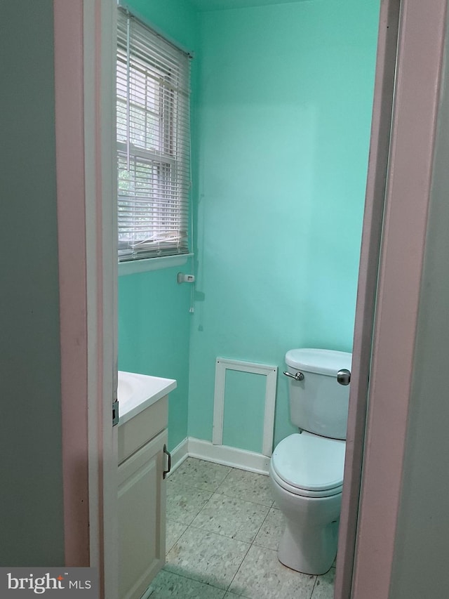 2817 Ontario Ave, Baltimore, MD 21234 - bathroom with vanity and toilet